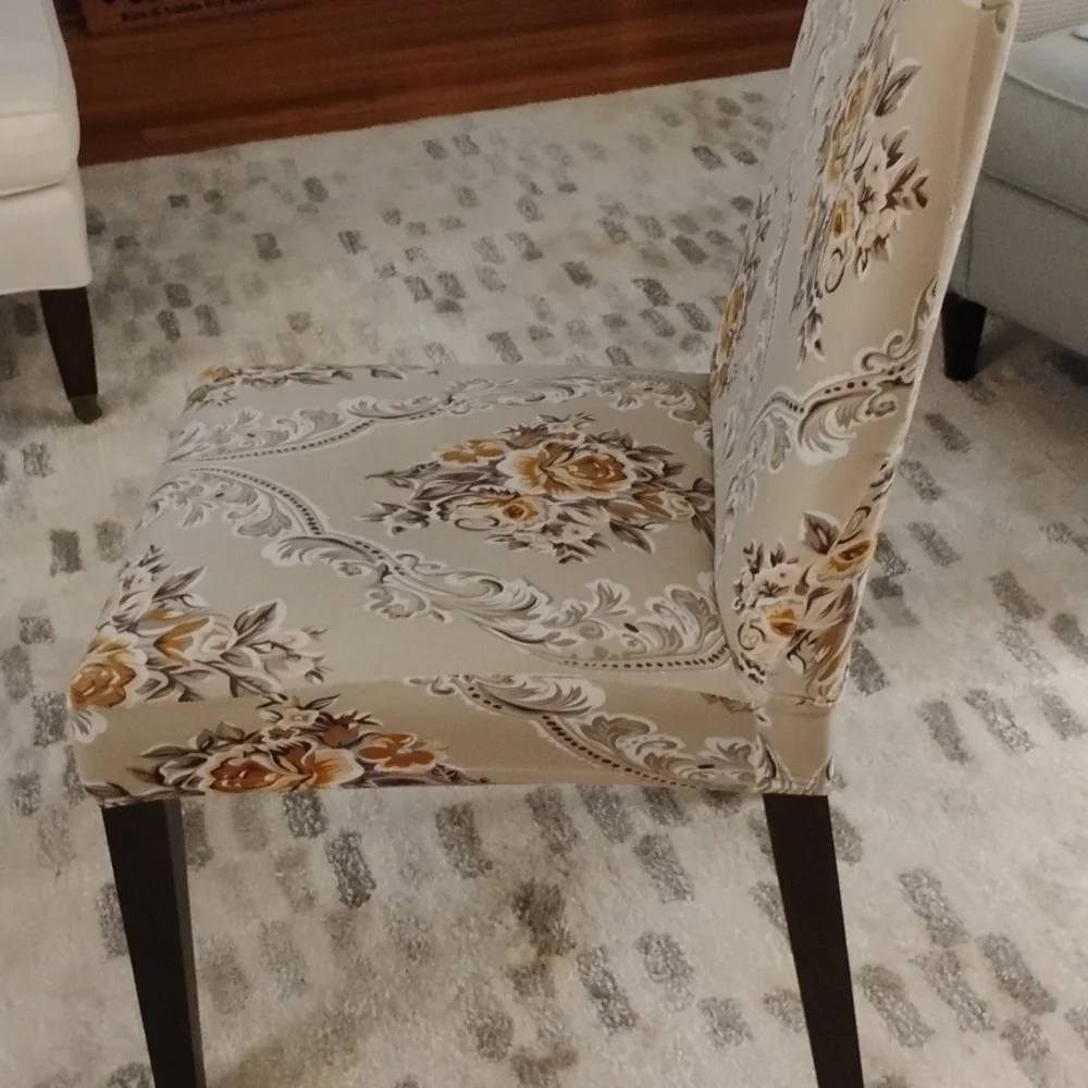 Floral Print Chair Covers